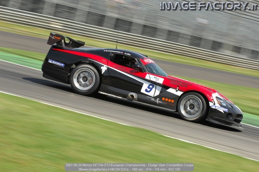 2007-06-24 Monza 247 FIA GT3 European Championship - Dodge Viper Competition Coupe